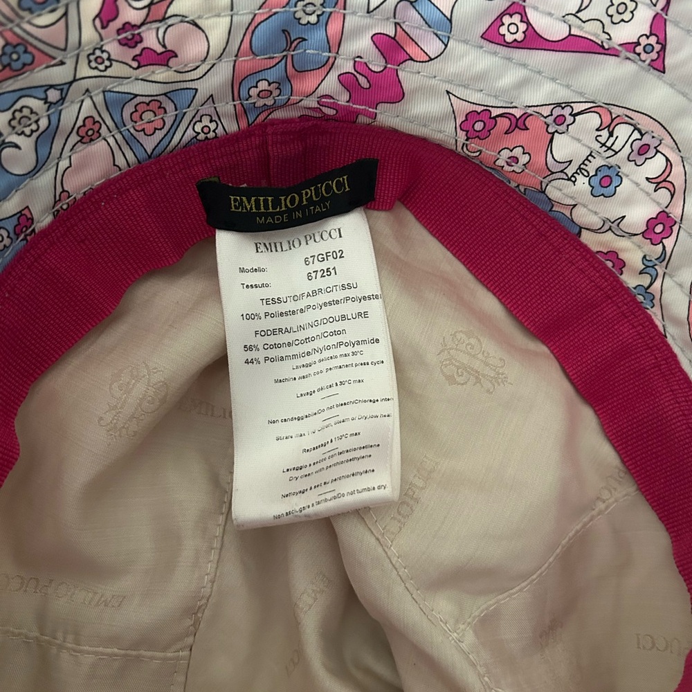 Emilio Pucci Multicolor Patterned Hat - image 5